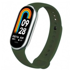 Ремінець Xiaomi Mi Band 8, Silicone, Хакі, Зелений