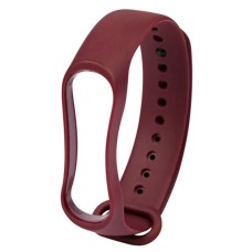 Ремінець Xiaomi Mi Band 7, Silicone, Marsala, Бордовий