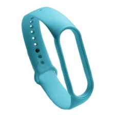 Ремінець Xiaomi Mi Band 5, Mi Band 6, Silicone Band, Небесно-Блакитний, Блакитний