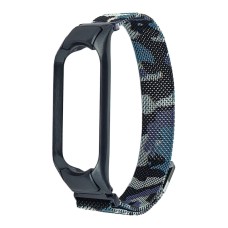 Ремінець Xiaomi Mi Band 3, Mi Band 4, Milanese loop, Сіро-Камуфляжний, Сірий
