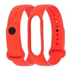 Ремінець Xiaomi Mi Band 5, Silicone Band, Помаранчевий