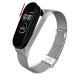 Ремінець Xiaomi Mi Band 8, BeCover Metal, Срібний