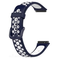 Ремінець Band 7, Honor Band 7, BeCover Nike, Blue-White, Синій