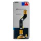 Дисплей Infinix Note 8, (PRC), з сенсором, без рамки, IPS, Чорний