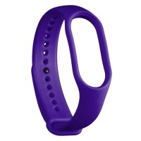 Ремешок Xiaomi Mi Band 5, Mi Band 6, Silicone Band, Фиолетовый