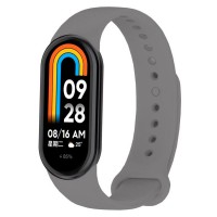 Ремешок Xiaomi Mi Band 8, BeCover, Steel Gray, Серый