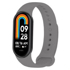 Ремінець Xiaomi Mi Band 8, BeCover, Steel Gray, Сірий