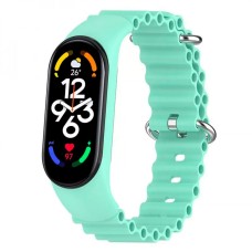 Ремінець Xiaomi Mi Band 5, Mi Band 6, Ocean Band, Sea Blue, Синій