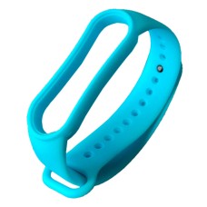 Ремінець Xiaomi Mi Band 5, Mi Band 6, Silicone Band, Sky Blue, Синій