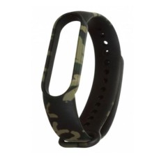 Ремінець Xiaomi Mi Band 5, Mi Band 6, Camouflage, Зелений