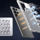 Чохол Samsung Galaxy S24, Aluminium Case, Срібний