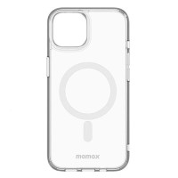 Чехол Apple iPhone 14 Plus, Momax Hybrid Case, MagSafe, Прозрачный