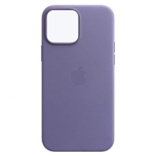 Чохол Apple iPhone 13, Leather Case Color, Wisteria, MagSafe, Бузковий