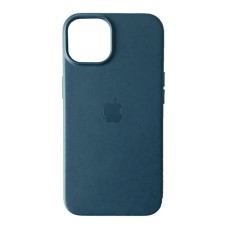 Чохол Apple iPhone 12, iPhone 12 Pro, Leather Case Color, Baltic Blue, MagSafe, Синій