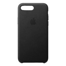 Чохол Apple iPhone 7 Plus, iPhone 8 Plus, Leather Case Color, Чорний