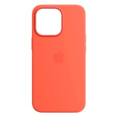 Чохол Apple iPhone 13 Pro Max, Silicone Classic Case, Nectarine, MagSafe, Помаранчевий