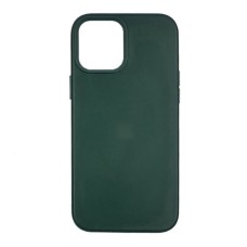 Чохол Apple iPhone 12 Pro Max, Leather Case Color, MagSafe, Зелений