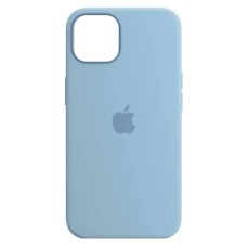 Чохол Apple iPhone 13, Silicone Classic Case, Blue Jay, MagSafe, Синій