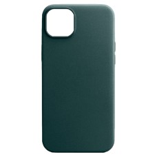 Чохол Apple iPhone 14 Plus, Armorstandart Fake Leather, Shirt Green, Зелений