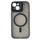 Чехол Apple iPhone 15, Rock Guard Magnetic, MagSafe, Titanium Black, Черный