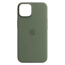 Чохол Apple iPhone 14 Plus, Original Soft Case, Оливковий