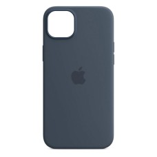 Чохол Apple iPhone 14 Plus, Silicone Classic Case, Storm Blue, MagSafe, Синій