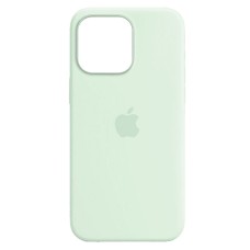 Чохол Apple iPhone 15 Pro, Silicone Classic Case, Soft Mint, MagSafe, М'ятний