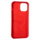 Чохол Apple iPhone 14 Pro Max, Silicone Classic Case, MagSafe, Червоний