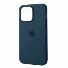 Чохол Apple iPhone 14 Pro, Silicone Classic Case, Storm Blue, MagSafe, Синій