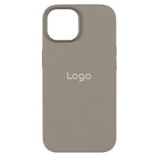 Чохол Apple iPhone 15, Silicone Classic Case, Clay, MagSafe, Коричневий