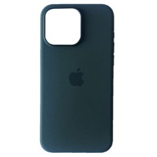 Чохол Apple iPhone 15 Pro, Silicone Classic Case, Cypress, MagSafe, Зелений