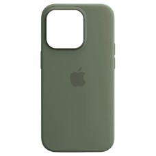 Чохол Apple iPhone 14 Pro Max, Silicone Classic Case, MagSafe, Оливковий