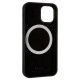 Чехол Apple iPhone 14 Plus, Silicone Classic Case, MagSafe, Черный