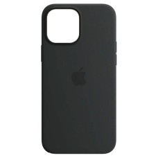 Чохол Apple iPhone 15, Silicone Classic Case, Midnight, MagSafe, Чорний