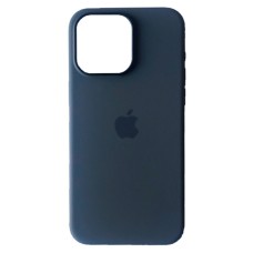 Чохол Apple iPhone 15 Pro Max, Silicone Classic Case, Clay, MagSafe, Синій