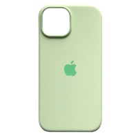 Чехол Apple iPhone 15, Silicone Classic Case, MagSafe, Мятный