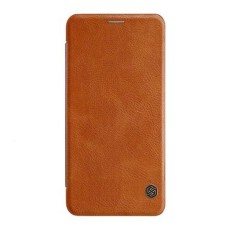 Чохол-книжка Samsung A920 Galaxy A9, Nillkin Qin leather case, Коричневий