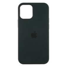 Чохол Apple iPhone 12 Mini, Silicone Classic Case, Темно-зелений, MagSafe, Зелений