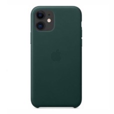 Чохол Apple iPhone 12, iPhone 12 Pro, Leather Case Color, Forest Green, Зелений