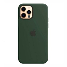 Чохол Apple iPhone 12 Pro Max, Leather Case Color, Pine Green, Зелений