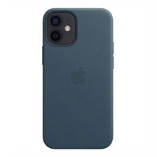 Чохол Apple iPhone 12 Mini, Leather Case Color, Blue Lake, Синій