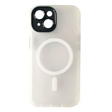 Чохол Apple iPhone 15, Rock Guard Touch, Matte White, MagSafe, Білий