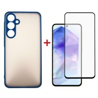 Чохол Samsung A556 Galaxy A55 5G, Dengos, Синій