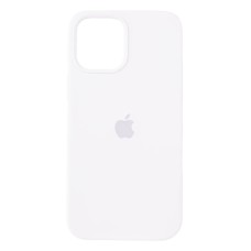 Чохол Apple iPhone 12 Pro Max, Silicone Classic Case, MagSafe, Білий