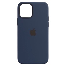 Чохол Apple iPhone 12 Pro Max, Silicone Classic Case, Deep Navy, MagSafe, Синій