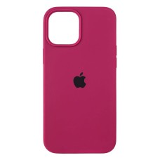 Чохол Apple iPhone 12 Pro Max, Silicone Classic Case, MagSafe, Бордовий