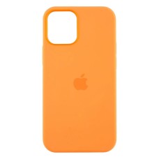 Чохол Apple iPhone 12 Mini, Silicone Classic Case, Яскраво-Помаранчевий, MagSafe, Помаранчевий