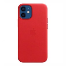 Чохол Apple iPhone 12 Mini, Leather Case Color, Червоний