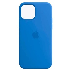 Чохол Apple iPhone 12 Pro Max, Original Silicon Case, Capri Blue, MagSafe, Синій