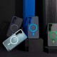 Чохол Samsung S916 Galaxy S23 Plus, Wave Attraction, MagSafe, Фіолетовий